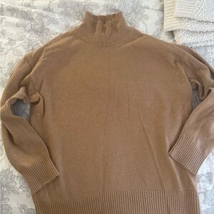 Banana Republic Camel Turtleneck Sweater